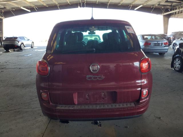 ZFBCFABH4EZ027440 - 2014 FIAT 500L EASY RED photo 6