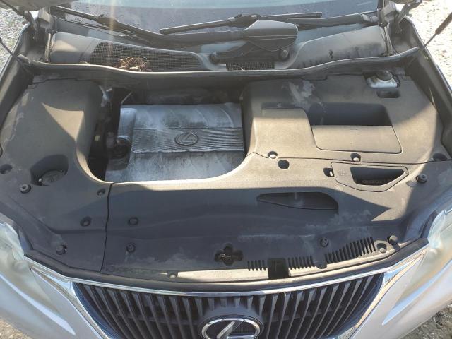 2T2BK1BA1BC090424 - 2011 LEXUS RX 350 SILVER photo 12