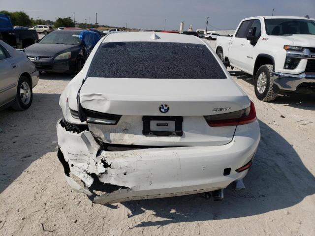 3MW5R1J09L8B09712 - 2020 BMW 330I WHITE photo 6