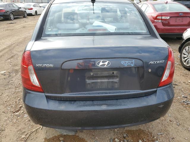 KMHCN4AC9BU542073 - 2011 HYUNDAI ACCENT GLS CHARCOAL photo 6