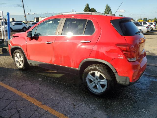 3GNCJLSB9HL189537 - 2017 CHEVROLET TRAX 1LT RED photo 2