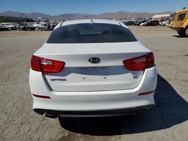 5XXGM4A76EG345383 - 2014 KIA OPTIMA LX WHITE photo 6