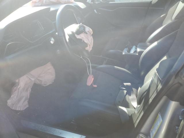 5YJSA1E21JF268824 - 2018 TESLA MODEL S SILVER photo 7