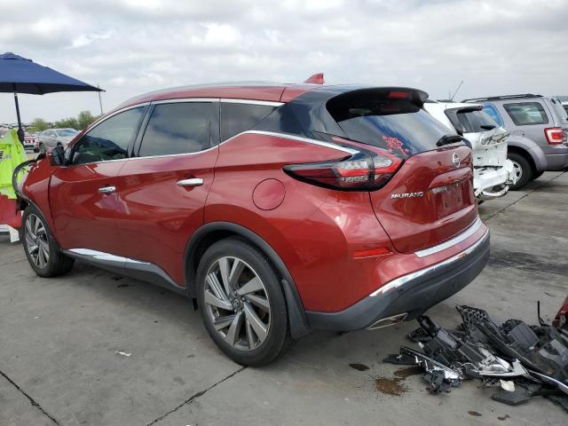 5N1AZ2CJ7LN148904 - 2020 NISSAN MURANO SL MAROON photo 2