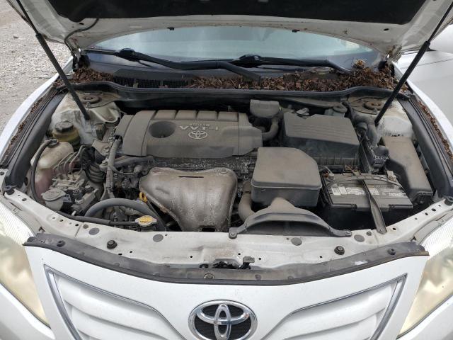 4T4BF3EK5AR055607 - 2010 TOYOTA CAMRY BASE WHITE photo 11