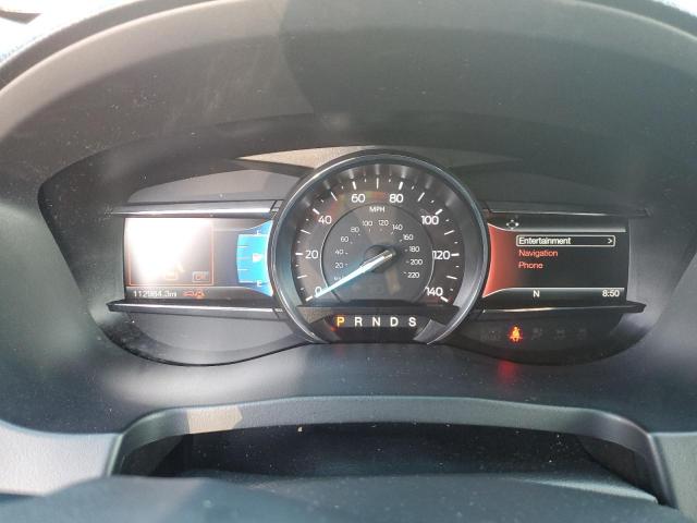 1FM5K8GTXHGB18487 - 2017 FORD EXPLORER SPORT RED photo 9