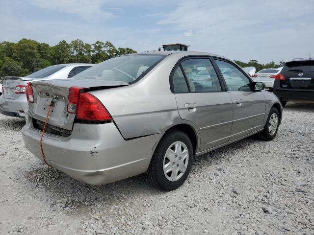 1HGES16523L010896 - 2003 HONDA CIVIC LX GRAY photo 3