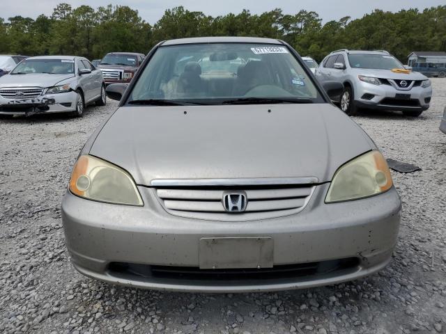 1HGES16523L010896 - 2003 HONDA CIVIC LX GRAY photo 5