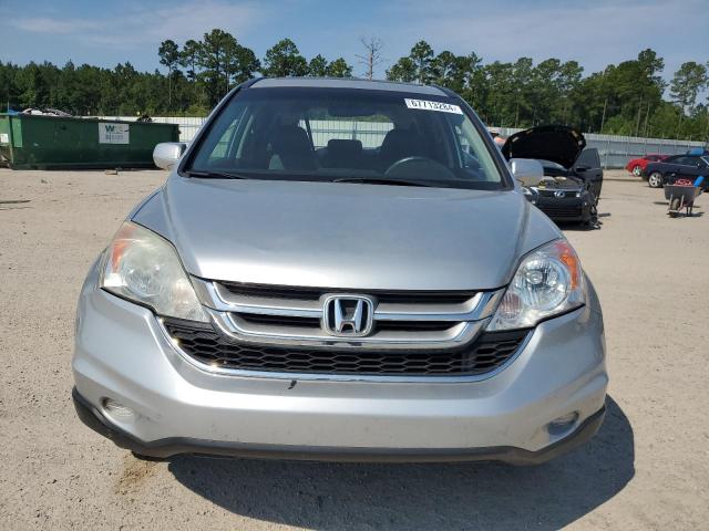 5J6RE3H72BL011587 - 2011 HONDA CR-V EXL SILVER photo 5