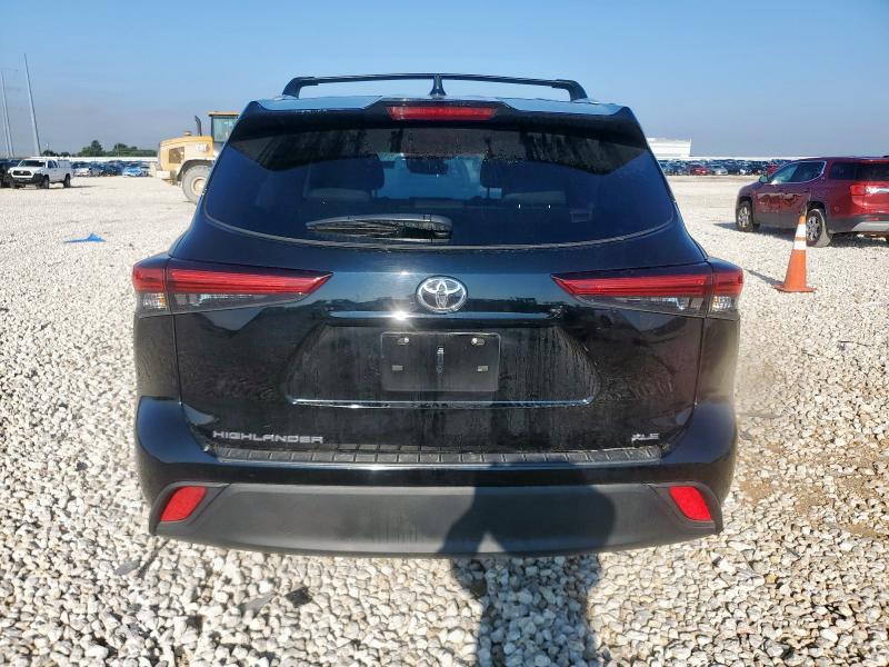 5TDKDRAH2PS517085 - 2023 TOYOTA HIGHLANDER L Чорний фото 6