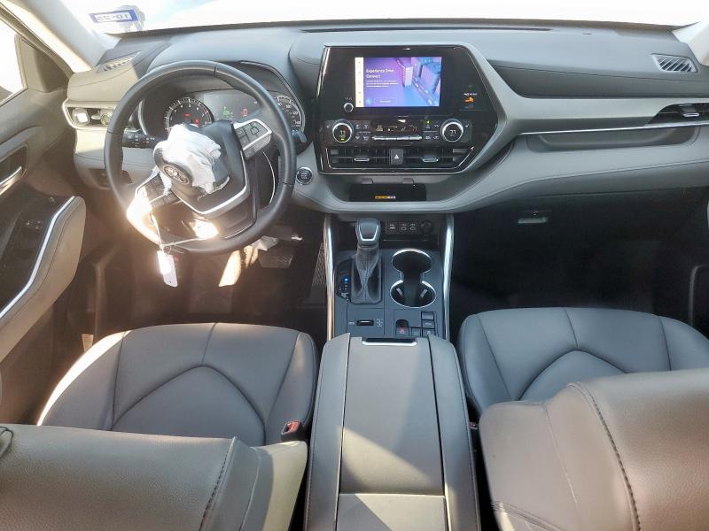 5TDKDRAH2PS517085 - 2023 TOYOTA HIGHLANDER L Чорний фото 8