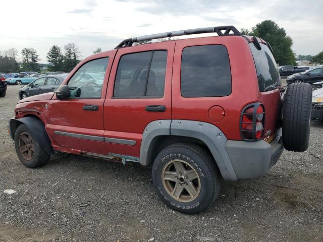 1J4GL38K56W293276 - 2006 JEEP LIBERTY RENEGADE RED photo 2