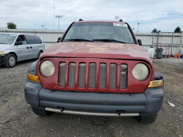 1J4GL38K56W293276 - 2006 JEEP LIBERTY RENEGADE RED photo 5