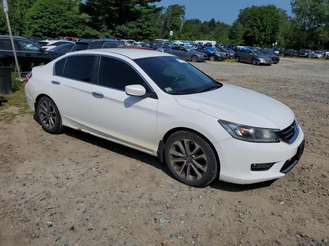 1HGCR2F5XEA089953 - 2014 HONDA ACCORD SPORT WHITE photo 4