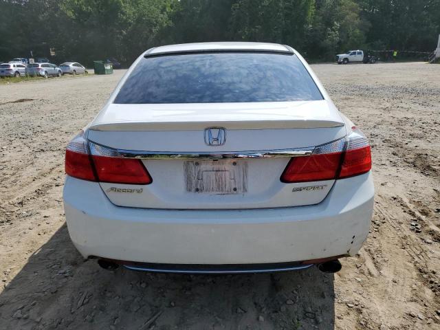 1HGCR2F5XEA089953 - 2014 HONDA ACCORD SPORT WHITE photo 6