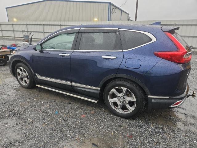 2HKRW1H89JH506582 - 2018 HONDA CR-V EXL BLUE photo 2