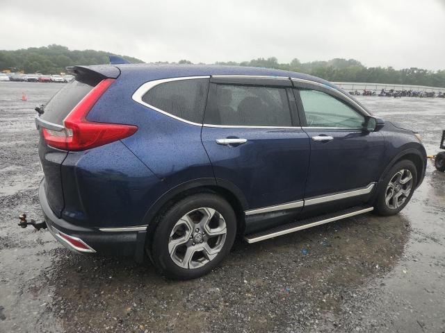 2HKRW1H89JH506582 - 2018 HONDA CR-V EXL BLUE photo 3
