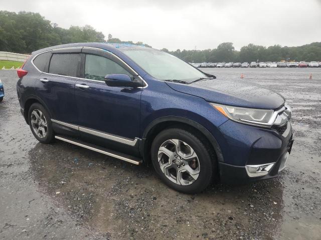 2HKRW1H89JH506582 - 2018 HONDA CR-V EXL BLUE photo 4