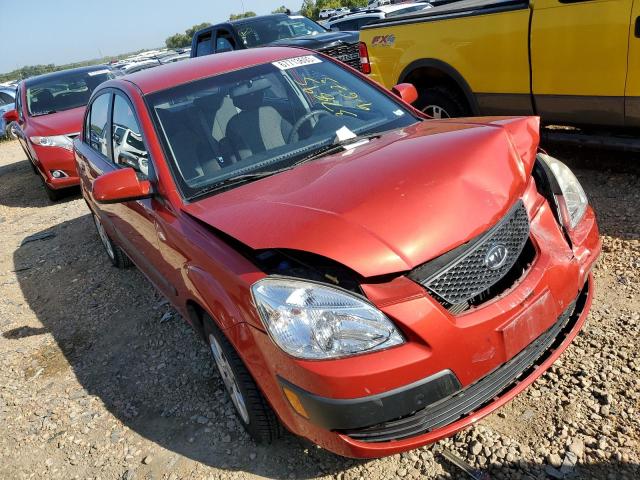 KNADE123386361292 - 2008 KIA RIO BASE RED photo 4