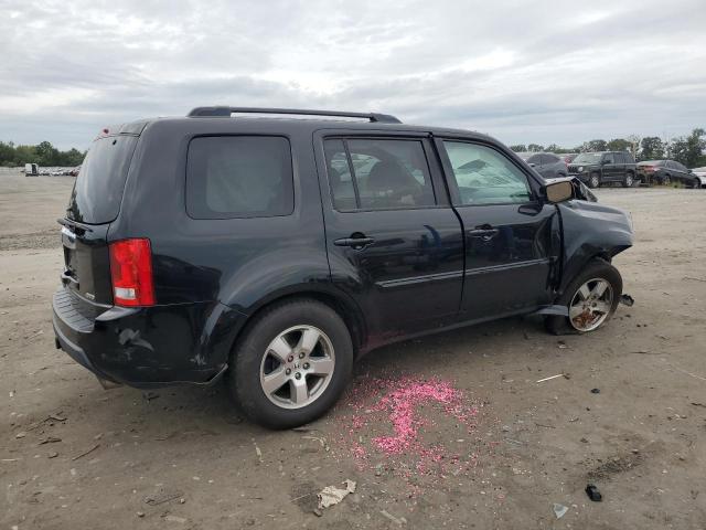 5FNYF4H6XBB010962 - 2011 HONDA PILOT EXL BLACK photo 3