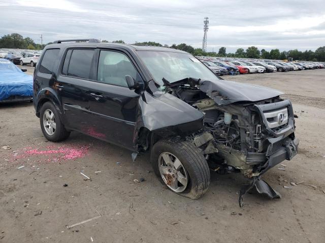 5FNYF4H6XBB010962 - 2011 HONDA PILOT EXL BLACK photo 4