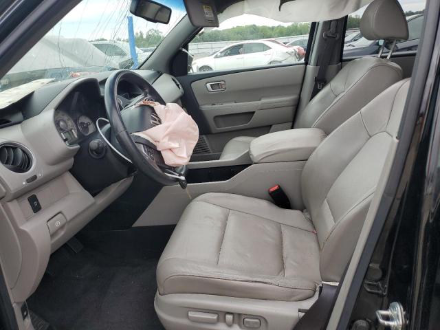5FNYF4H6XBB010962 - 2011 HONDA PILOT EXL BLACK photo 7
