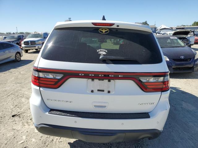 1C4RDHDG0EC353684 - 2014 DODGE DURANGO LIMITED WHITE photo 6