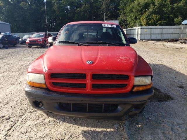 1B7GL22X21S326772 - 2001 DODGE DAKOTA RED photo 5