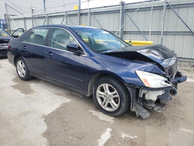 1HGCM56717A047062 - 2007 HONDA ACCORD EX BLUE photo 4