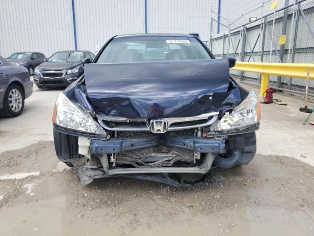 1HGCM56717A047062 - 2007 HONDA ACCORD EX BLUE photo 5