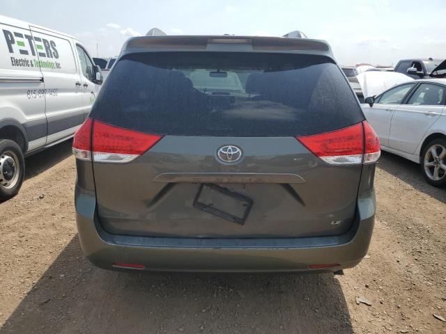5TDKK3DC4BS053664 - 2011 TOYOTA SIENNA LE GRAY photo 6