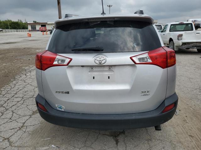 JTMRFREV1FD112936 - 2015 TOYOTA RAV4 XLE SILVER photo 6