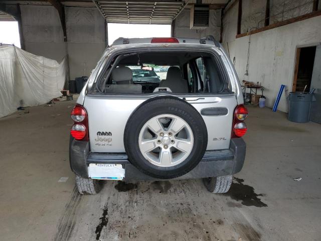 1J4GL48K16W171729 - 2006 JEEP LIBERTY SPORT SILVER photo 6