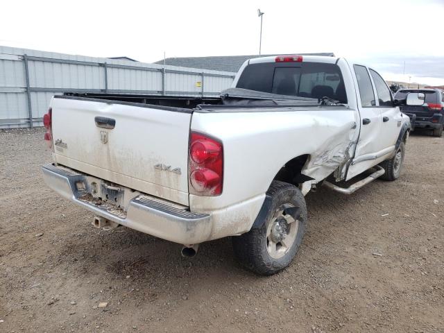 3D7KS28A88G193555 - 2008 DODGE RAM 2500 ST WHITE photo 4