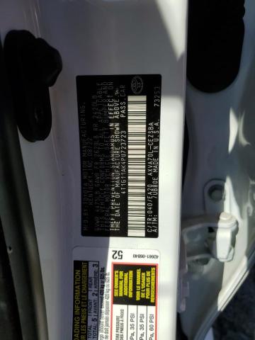 4T1G11AK4PU723723 - 2023 TOYOTA CAMRY SE NIGHT SHADE WHITE photo 13