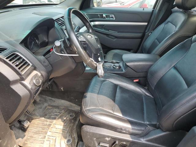 1FM5K8D89GGC28588 - 2016 FORD EXPLORER XLT შავი ფოტო 7