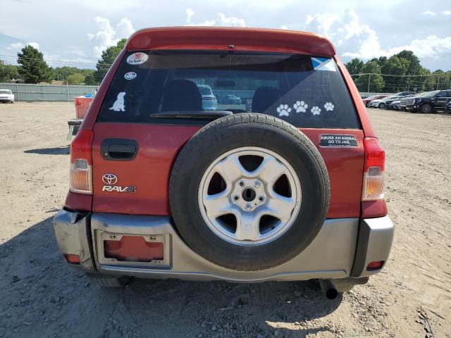 JTEGH20V030109038 - 2003 TOYOTA RAV4 RED photo 6