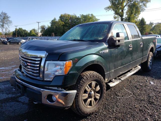 1FTFW1EF8CFC26266 - 2012 FORD F150 SUPERCREW GREEN photo 1