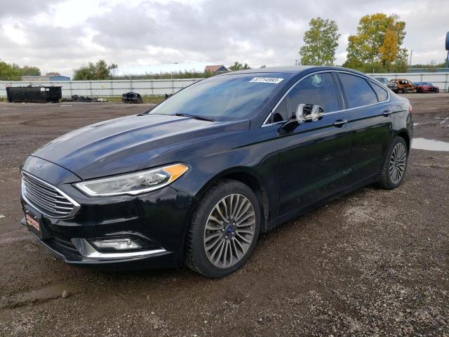 3FA6P0D91JR128270 - 2018 FORD FUSION TITANIUM/PLATINUM BLACK photo 1