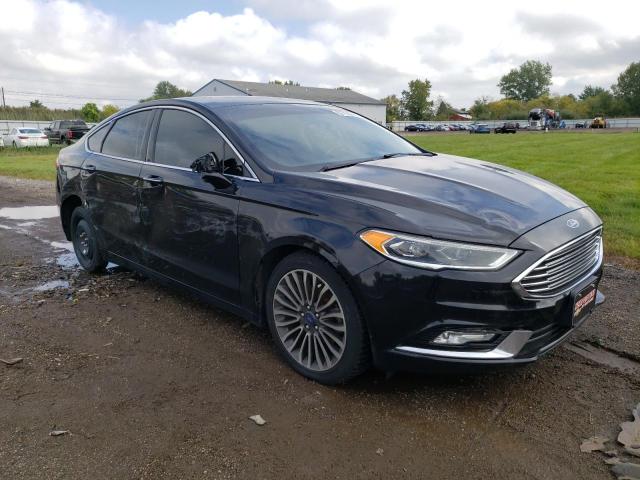 3FA6P0D91JR128270 - 2018 FORD FUSION TITANIUM/PLATINUM BLACK photo 4