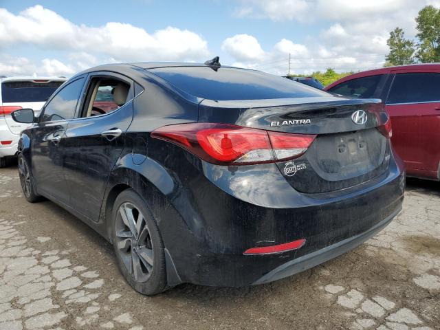 KMHDH4AE4FU326845 - 2015 HYUNDAI ELANTRA SE BLACK photo 2