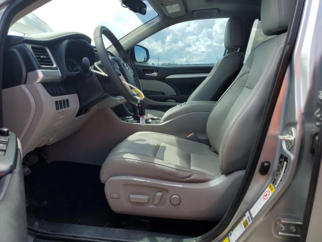 5TDKKRFH1GS161758 - 2016 TOYOTA HIGHLANDER XLE Gümüş foto 7