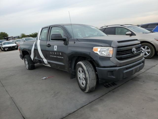 5TFRM5F13HX117728 - 2017 TOYOTA TUNDRA DOUBLE CAB SR/SR5 GRAY photo 4