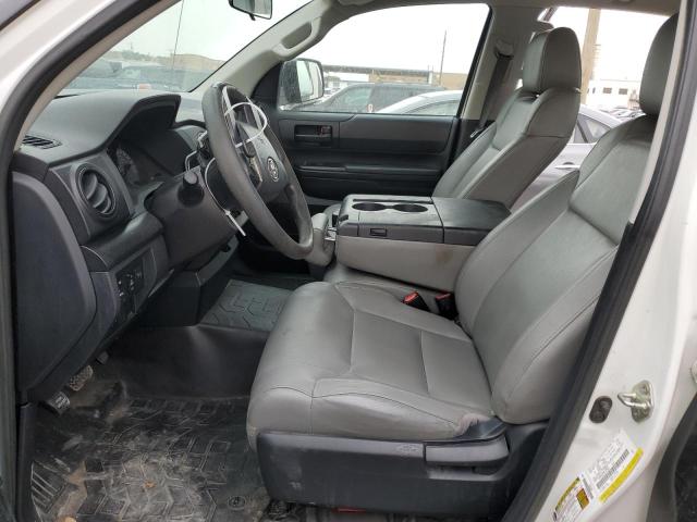 5TFRM5F13HX117728 - 2017 TOYOTA TUNDRA DOUBLE CAB SR/SR5 GRAY photo 7