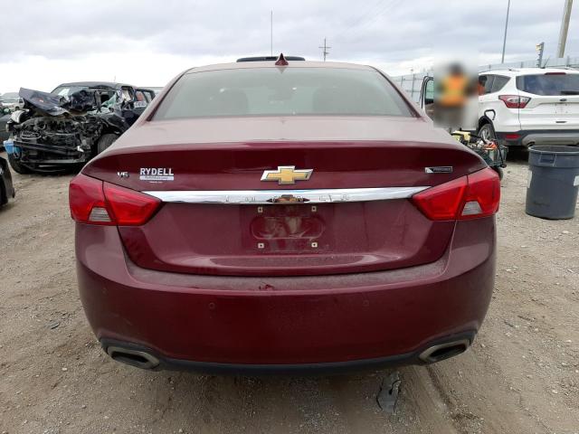 2G1145S32H9146441 - 2017 CHEVROLET IMPALA PREMIER BURGUNDY photo 6