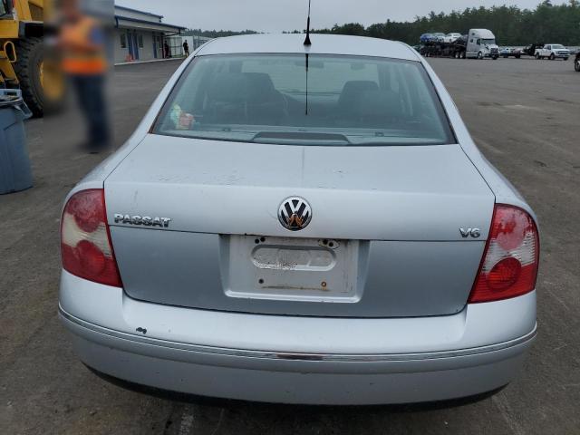 WVWPH63B41P206406 - 2001 VOLKSWAGEN PASSAT GLS SILVER photo 6