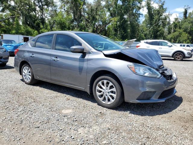 3N1AB7AP8KL621269 - 2019 NISSAN SENTRA S Сұр фото 4