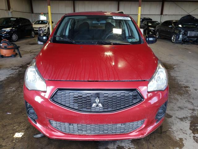 ML32F4FJ3LHF04682 - 2020 MITSUBISHI MIRAGE G4 SE RED photo 5