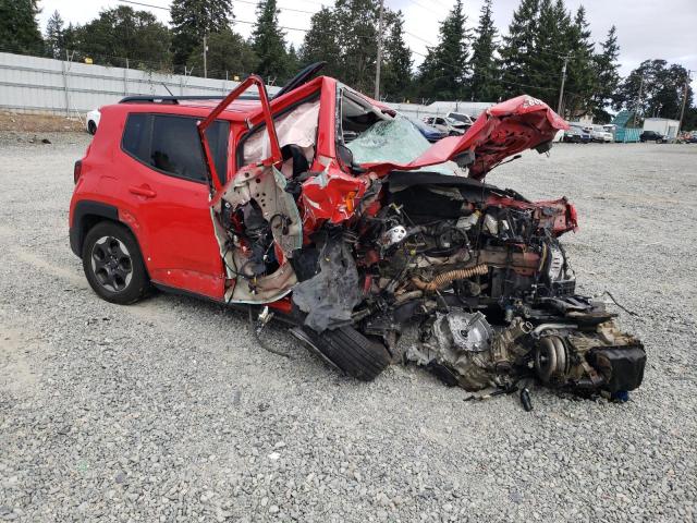 ZACCJBAB3HPG01348 - 2017 JEEP RENEGADE SPORT RED photo 4