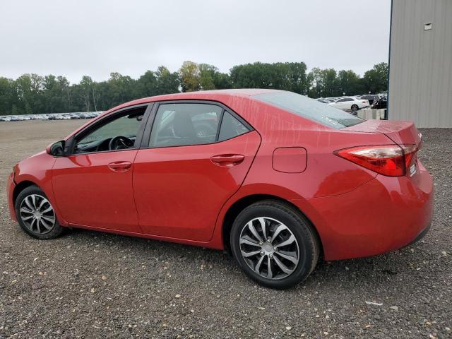 2T1BURHE3JC068608 - 2018 TOYOTA COROLLA L წითელი ფოტო 2